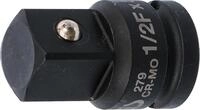 BGS 279 | Kraft-Steckschl&uuml;ssel-Adapter | Vierkant-Adapter | Innenvierkant 12,5...