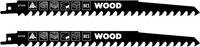 kwb S&auml;bels&auml;geblatt f&uuml;r Holz, 240 mm (geeignet f&uuml;r Kaminholz, Hartholz und
