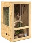 vidaXL Terrarium Braun 50 x 50 x 80 cm OSB