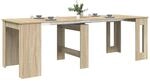 vidaXL Esstisch 240 x 85 x 75 cm Holzwerkstoff Sonoma-Eiche