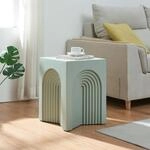 [en.casa] Beistelltisch Elverumn Couchtisch Wohnzimmertisch im Arch-Design