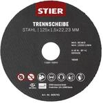 STIER Trennscheiben Stahl, Ma&szlig;e: 125 x 1,5 x 22,23; Form 41; gerade...
