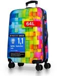 NOWI Hartschalenkoffer Mittelgro&szlig; &ndash; 64L Volumen &ndash; 8 Rollen 360&deg; drehbar...