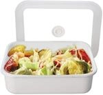 HoneyWare Vakuum-Frischhaltedose Emaille, 1,35 L, ohne Pumpe | K&uuml;hl- und