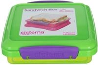 Sistema Lunch to GO Brotdose Sandwichbox | 450 ml | stapelbare Lunchbox mit