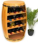 DanDiBo Weinregal Holz Weinfass Natur 70 cm 371 Bar Flaschenregal...