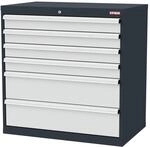 STIER Schubladenschrank 6 Schubladen | 900 x 575 x 920 mm 80 kg Belastung