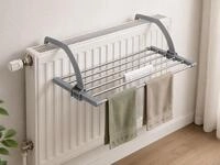 Balmy Ausziehbarer XL Heizk&ouml;rper W&auml;schetrockner Edelstahl 50&ndash;90 cm | F&uuml;r