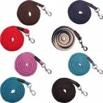 HKM 547049 Strick Aachen mit Karabinerhaken, L&auml;nge 180 cm, t&uuml;rkis/aqua