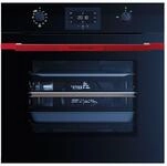 K&uuml;ppersbusch BP 6332.0 SE8 K-Series.3 Pyrolyse Pizza-Backofen Schwarz/Hot Chili