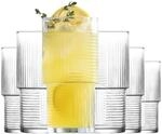 NORDIC SCHILLER 6er Set Whisky, Trinkgl&auml;ser, Stapelbare Gl&auml;ser, Hochwertiges Glas,