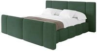 ALTDECOR Polsterbett ohne Matratze NILO-Z 200x200 - Gr&uuml;n | Polsterbett mit