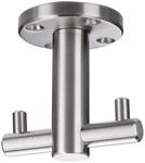 SOTECH 2-fach Drehhaken THANEE 61 x 60 mm echt Edelstahl geb&uuml;rstet 