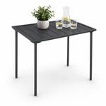 VCM Gartentisch Sumila Metall 80x55 cm, wetterbest&auml;ndiger Outdoor Tisch mit