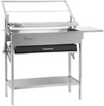 BBQ-Toro Flip Grill mit 360&deg; drehbarem Grillrost Edelstahl | 110 x 60 x 110 cm 