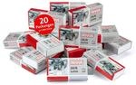 Novus Heftklammern 24/6 DIN SUPER &ndash; Tackerklammern f&uuml;r B&uuml;roheftger&auml;te und