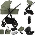 LIONELO AMBER PLUS 3-in-1 Multifunktionaler Kinderwagen von 0 bis 4 Jahren | bis 22