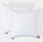 Homescapes Super-Mikrofaser F&uuml;llkissen 65x65 cm &ndash; 2er-Set Kissen wie Daunen,