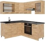 Vicco Eckk&uuml;che Fame-Line, Goldkraft Eiche/Goldkraft Eiche, 190 x 160 cm | 10...