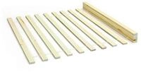Inter Link - Lattenrost 140 x 200 cm - Lattenrost auf Rollen - Bettgestell -