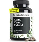 natural elements Camu Camu Extrakt Kapseln &ndash; Vitamin C &ndash; 180 vegane Kapseln...