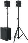 Pronomic V-Array Compact Set - Aktives PA-System mit 640 Watt (RMS) - Geeignet...
