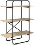 vidaXL B&uuml;cherregal 3 Ebenen 80 x 35 x 105 cm PB Sonoma-Eiche | Holzwerkstoff...