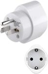 Goobay 45355 Netzadapter - Schutzkontaktbuchse (Typ F, CEE 7/4) >...