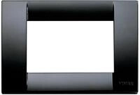 VIMAR Classic Teller, 3 Positionen, Technopolymer Schwarz