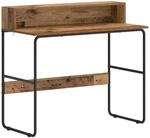 vidaXL Schreibtisch mit Stauraum Eichenholz 100 x 50 x 91 cm