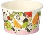 PAPSTAR Eisbecher Pappe 150ml Fr&uuml;chte