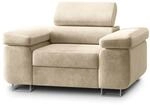 Masseno Ohrensessel Calvo M, Lounge Sessel, mit Armlehnen, Komfort Polsterstuhl...