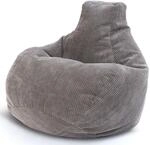 Green Bean&reg; Sitzsack mit R&uuml;ckenlehne 80x80x90cm - Gaming Chair mit 230L...