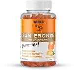 Weider Sun Bronze Gummies (40 Gummis) Mango-Pfirsich, mit Beta-Carotin | Lutein und