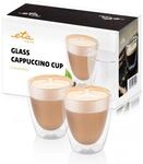 ETA Doppelwandige Cappuccino Gl&auml;ser, 240ml, 2 St&uuml;ck, hei&szlig;e & kalte Getr&auml;nke,