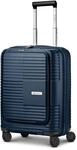 REDOLZ Kleiner Handgep&auml;ck-Koffer mit Laptopfach | Cabin-Trolley | 40 x 23 x 55...