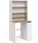 Vicco Waschmaschinenschrank Viktor, Wei&szlig;/Artisan-Eiche, 93.6 x 88.2 cm | 2...
