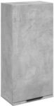 vidaXL Wand-Badschrank Betongrau 32x20x67 cm