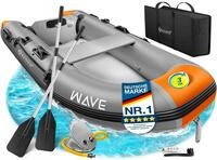 KESSER&reg; Schlauchboot Wave 230-380 cm Set 6-teilig aufblasbar &ndash; Boot + Bank,