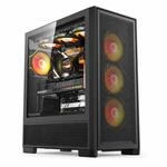 darkFlash AIR NOVA E-ATX PC-Geh&auml;use, Full Tower, 3 ARGB L&uuml;fter Schwarz |...
