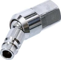 BGS 3227 | Gewindestecknippel | 6,3 mm (1/4") Innengewinde | f&uuml;r...