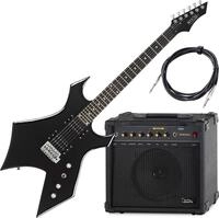 Rocktile Warhead E-Gitarre Set AK30A - Korpus aus Linde, Griffbrett aus...