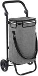 Maximex Einkaufs-Trolley Thermo & Comfort, Platzsparender Trolley mit leichtg&auml;ngigen