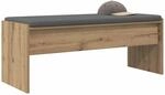 vidaXL Flurbank Artisan-Eiche 103 x 38 x 40 cm