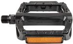 Plattform-Pedal, Aluminium, Boron-Achse, mit Reflektoren, Plattform-Pedal von M-WAVE