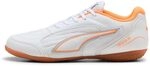 PUMA Kinder Truco IV JR Fu&szlig;ballschuh Sneaker 108970 01 White Orange