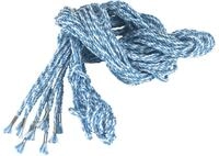 Kerbl 29577 Ger&uuml;ststrick 10-er Pack 2,5 m blau-wei&szlig;