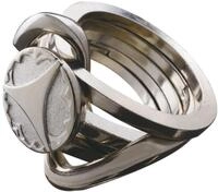 Bartl 515086 Huzzle Cast Ring II - Hochwertiges Metall-Puzzle
