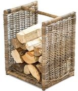 WESTMANN Kaminholzkorb Costa 40x36x50 cm Natur Brennholzkorb f&uuml;r Kaminholz |...