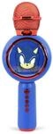 Sonic The Hedgehog Karaoke-Mikrofon mit kabellosem Lautsprecher und LED-Leuchten